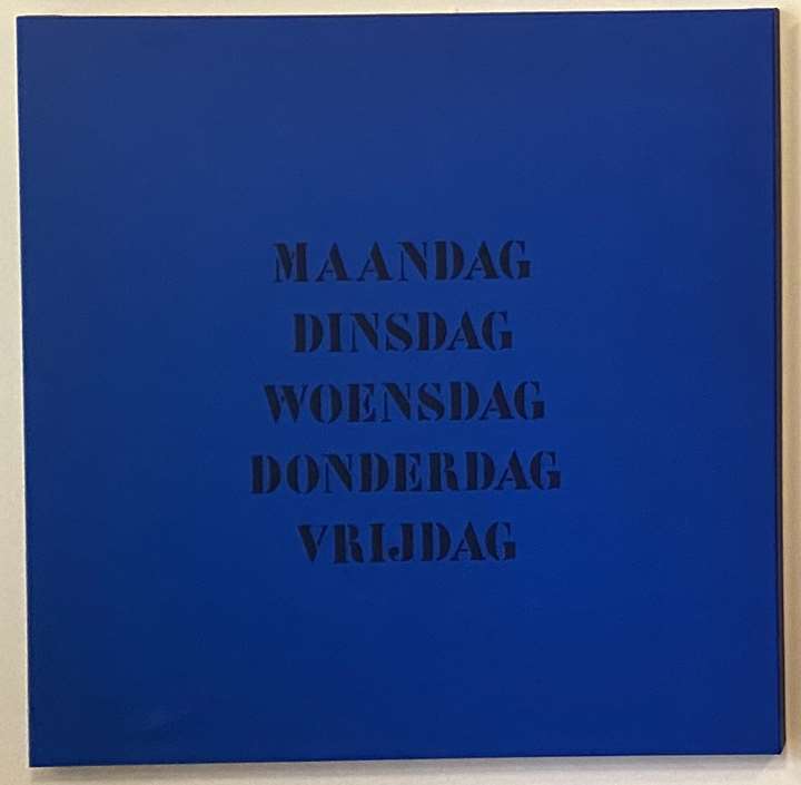 Maandag, dinsdag, woensdag, donderdag, vrijdag